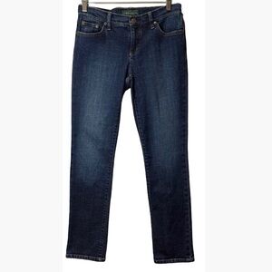 Lauren Ralph Lauren Modern Straight Leg Dark Wash Low Rise Jeans Ladies 4